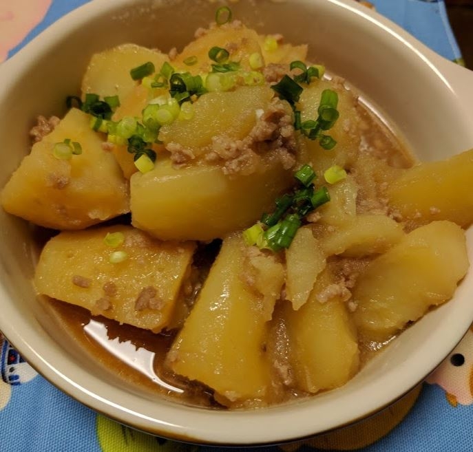 豚ひき肉とじゃがいものそぼろ煮