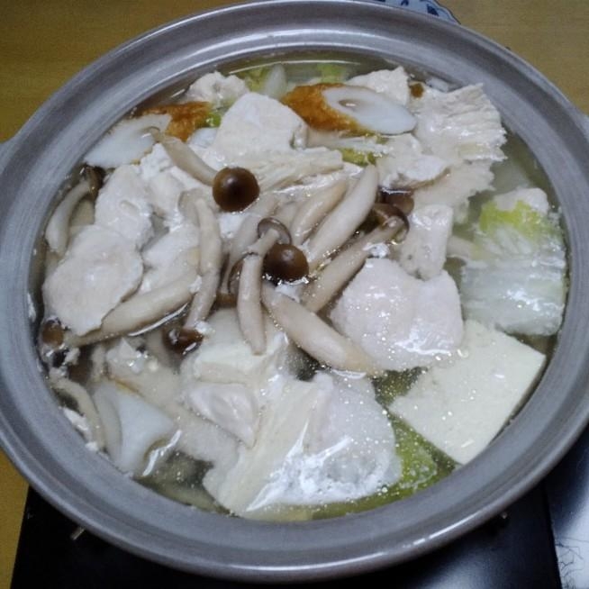 白だしで美味しい★水炊き