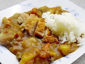 チキンカツ☆カレー