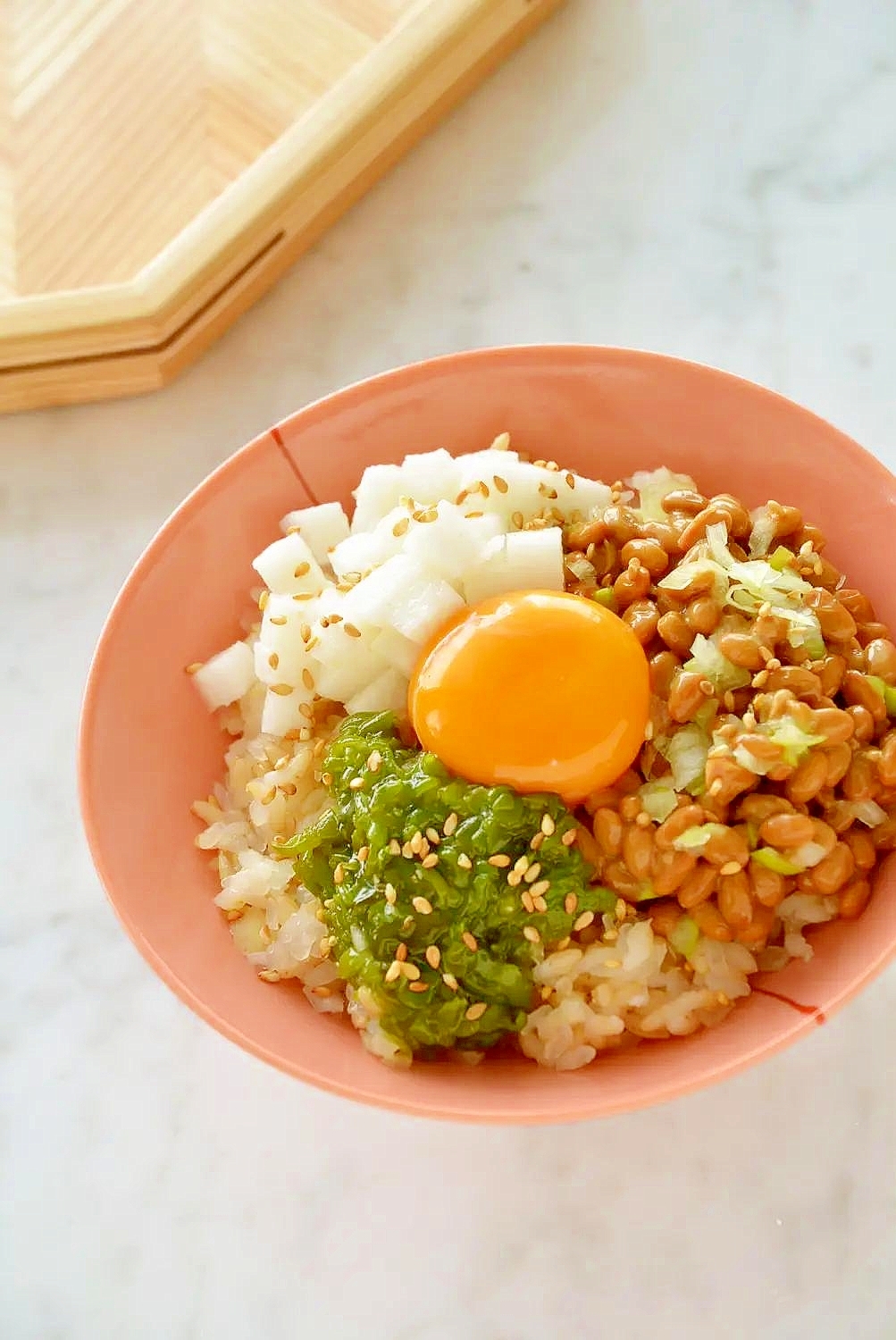 ねばねば玄米丼