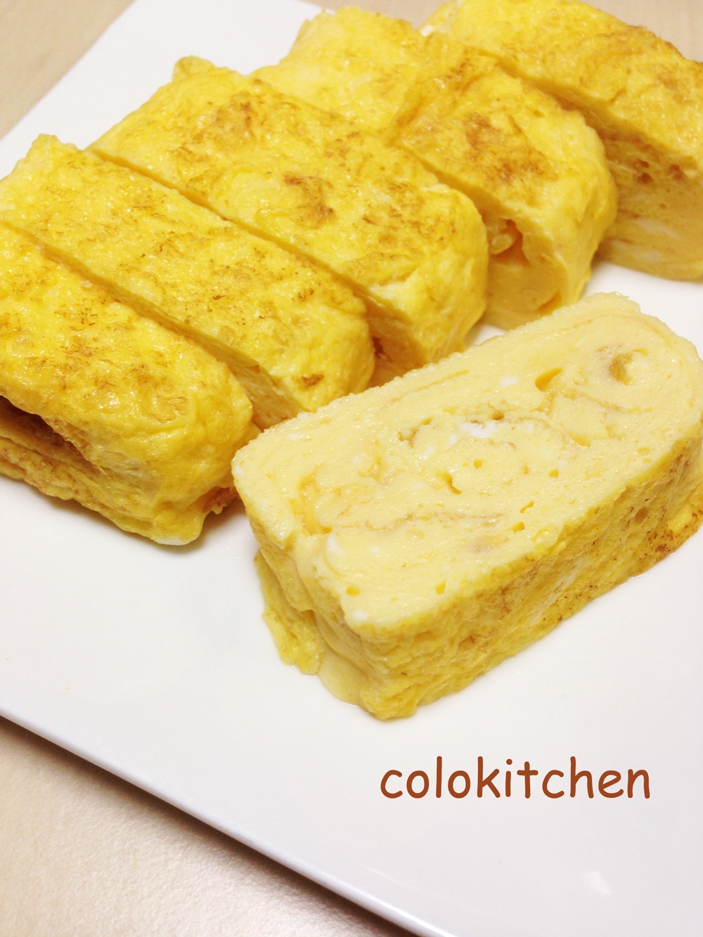 白だしで作るだし巻き卵 レシピ 作り方 By Colokitchen 楽天レシピ