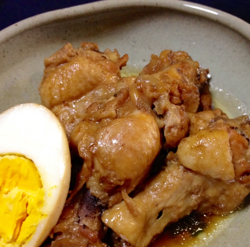 圧力鍋で＊鶏手羽元のお酢煮