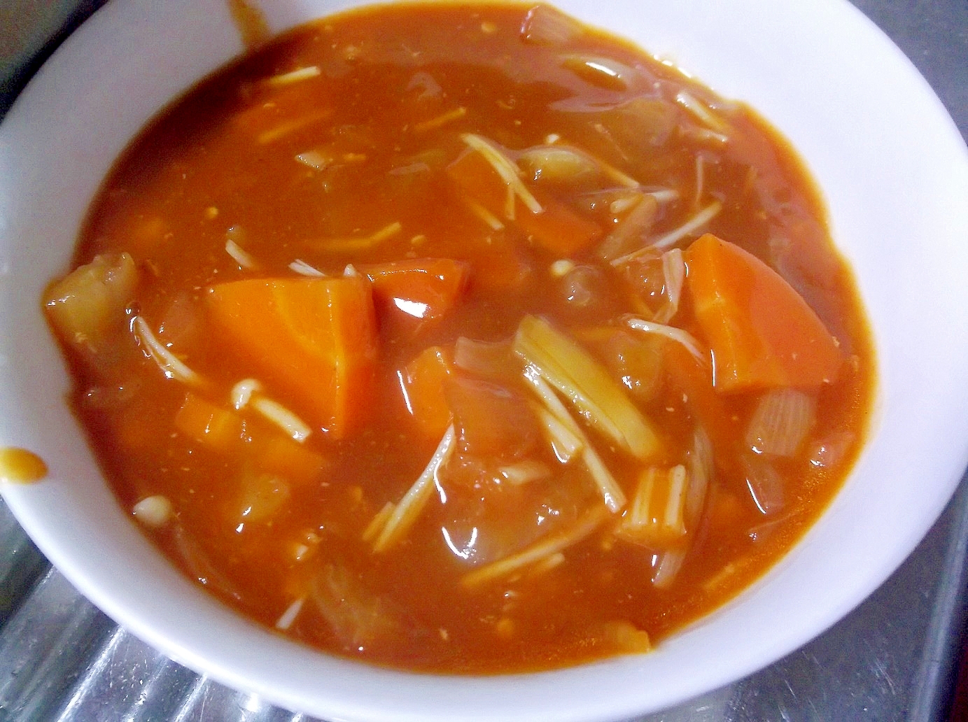 豚肉でハヤシライス