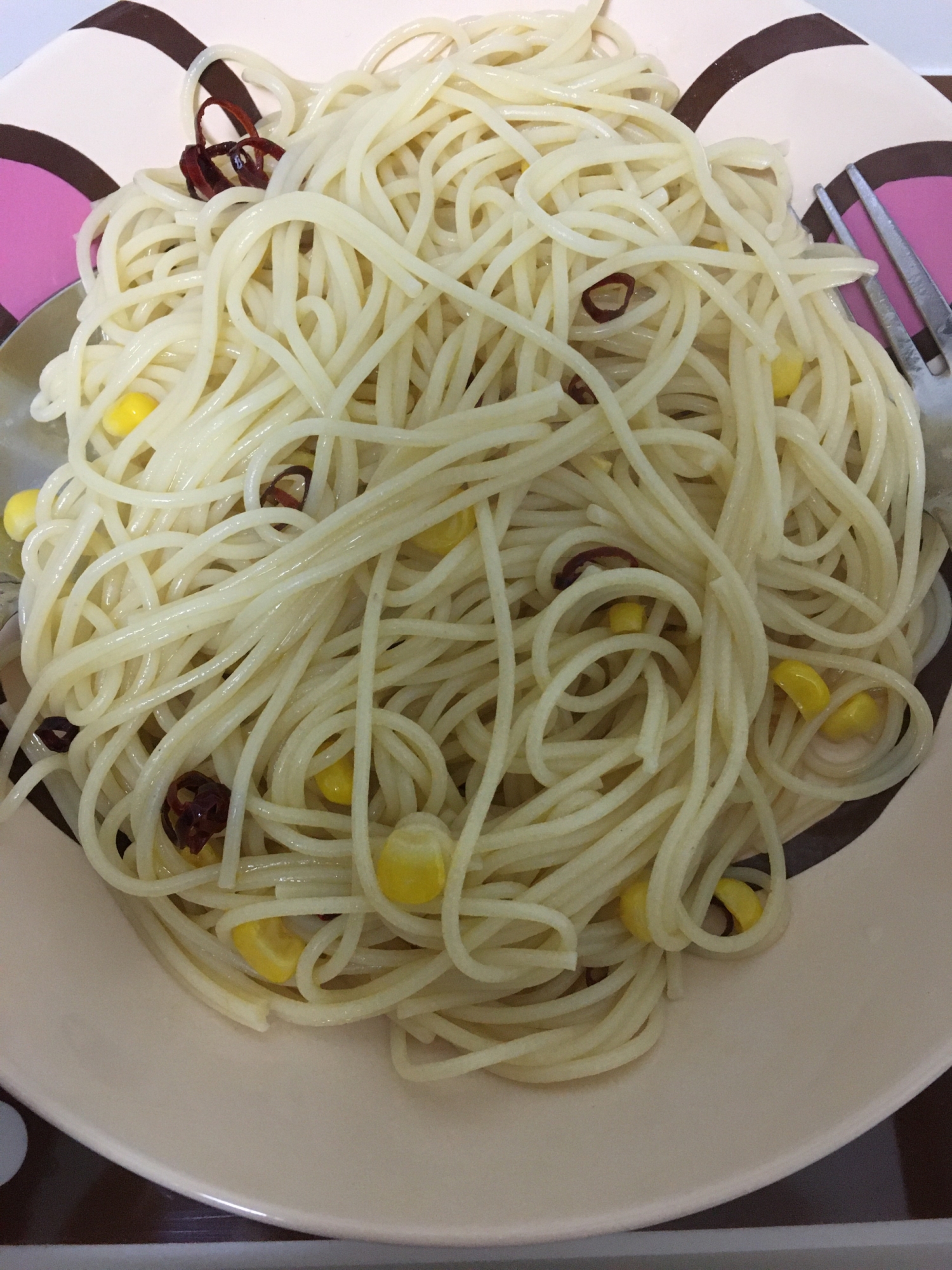 にんにくなしでも本格☆ペペロンチーノ