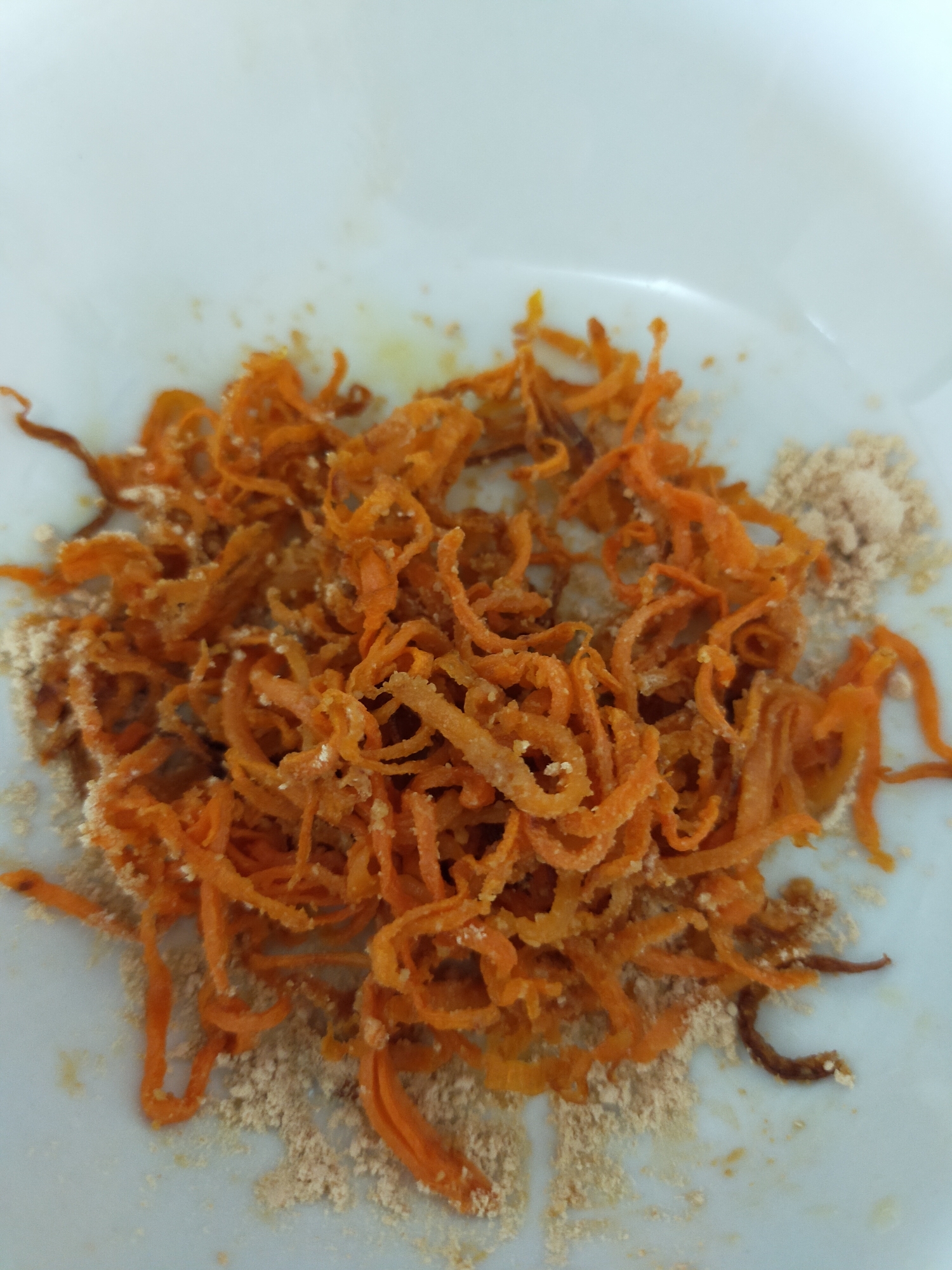 にんじんきなこスナック 幼児のおやつにも レシピ 作り方 By あいーあ 楽天レシピ