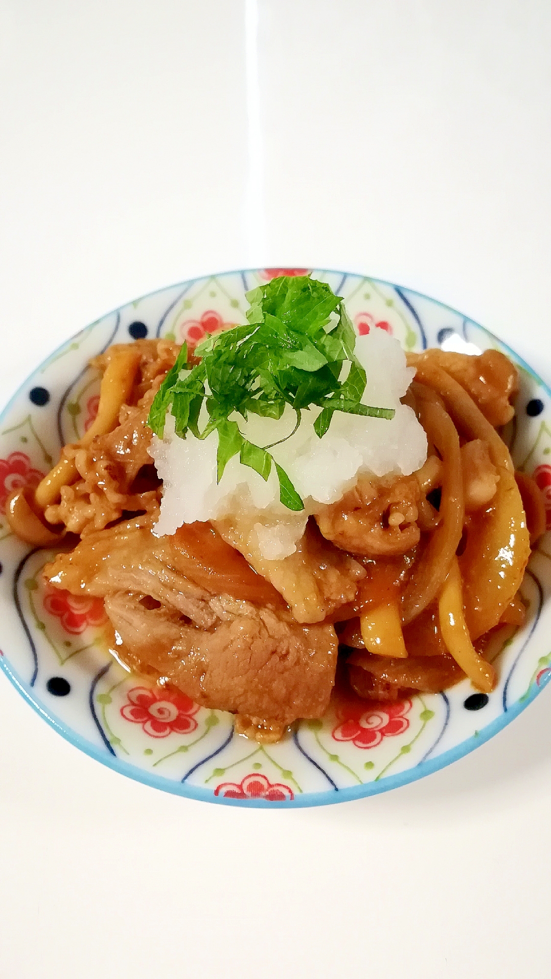 さっぱりおろし☆豚肉の味噌炒め