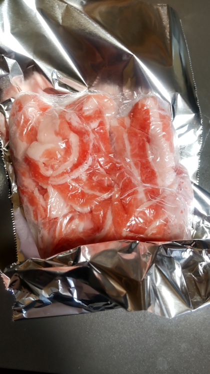 豚肉の冷凍保存（豚バラ肉、小間切れ肉）✧˖°