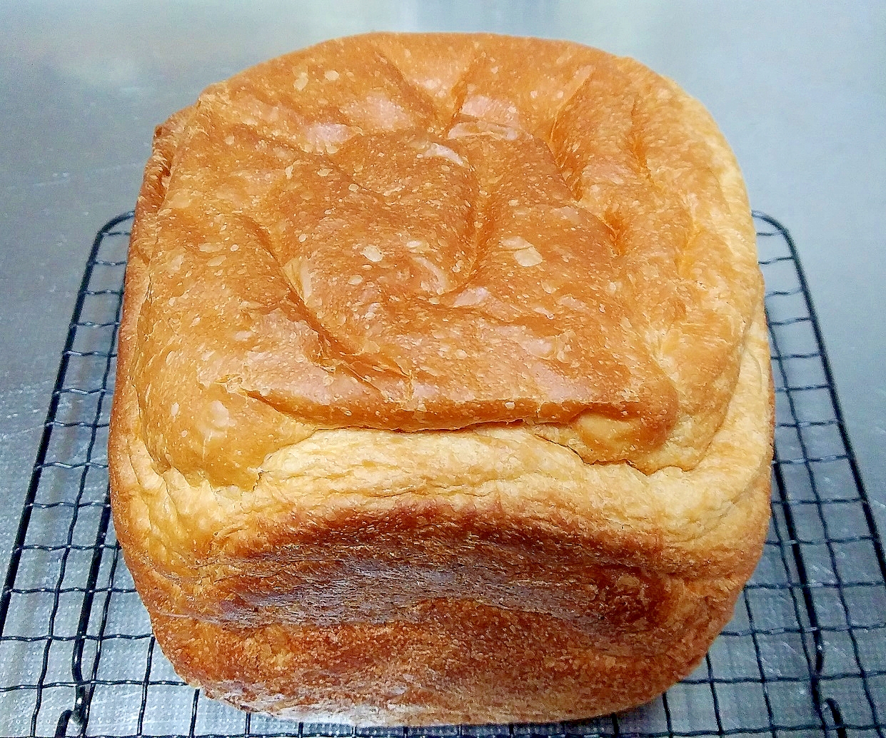HBで作る、しっとりメープル食パン