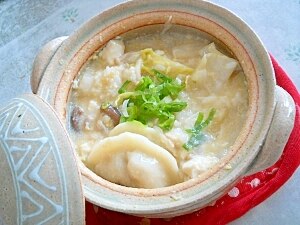 お鍋の残りで具だくさんおじや レシピ 作り方 By りょうようみさ 楽天レシピ