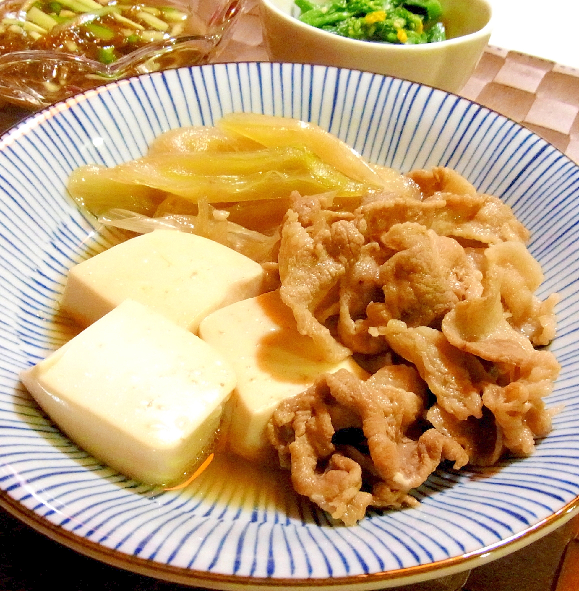 簡単!肉豆腐