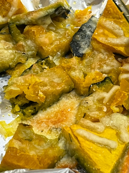 レンジ・トースター♪かぼちゃチーズ焼き