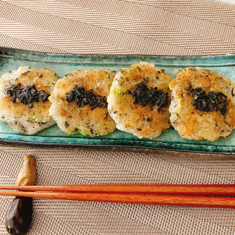 海苔としらすの大根もち