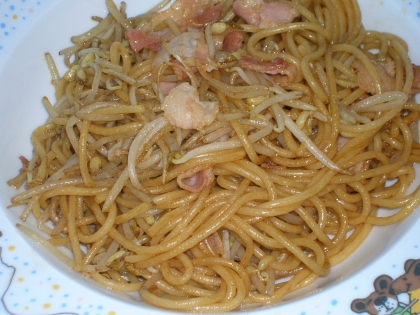 スパゲティde焼きそば