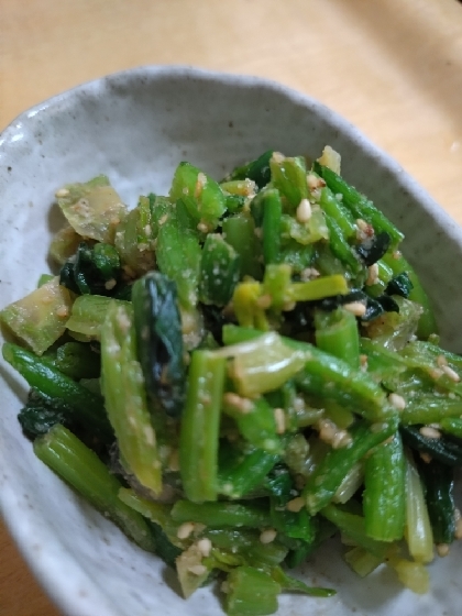基本の和食副菜♡優しい甘さ♡ほうれん草のごま和え