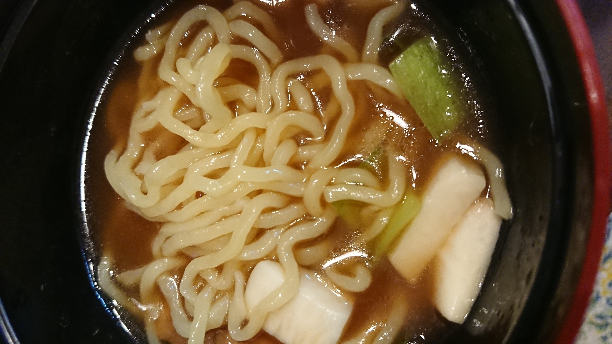 かぶと小松菜冷え麺