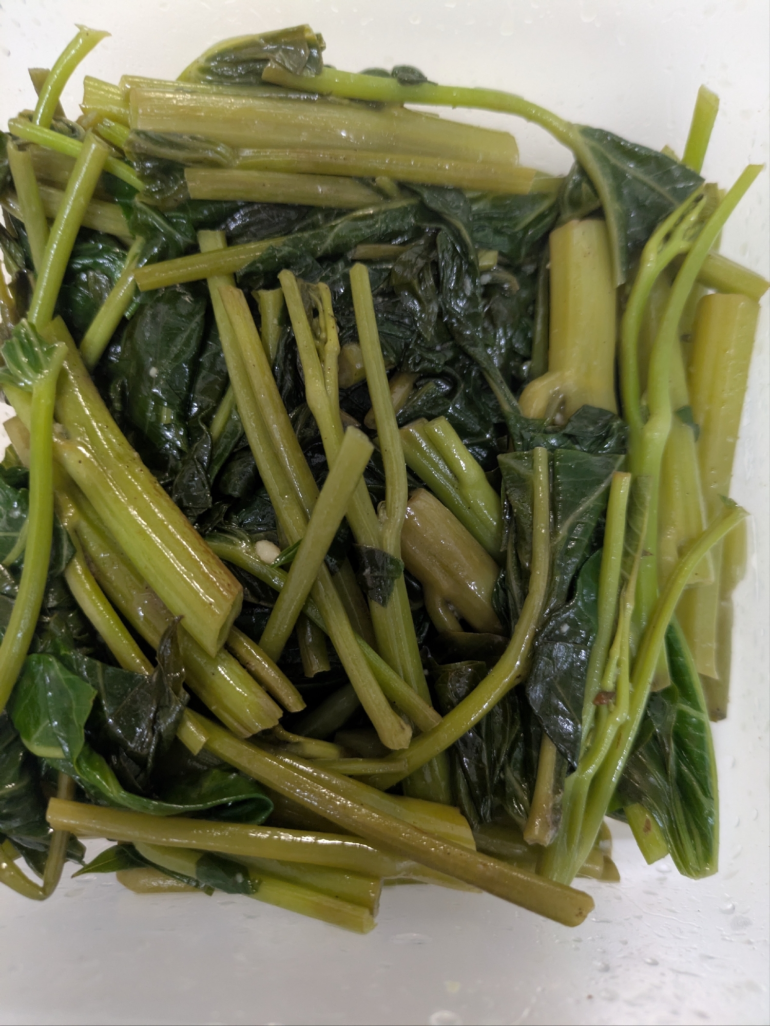 空芯菜の炒め物〜ホットクック〜