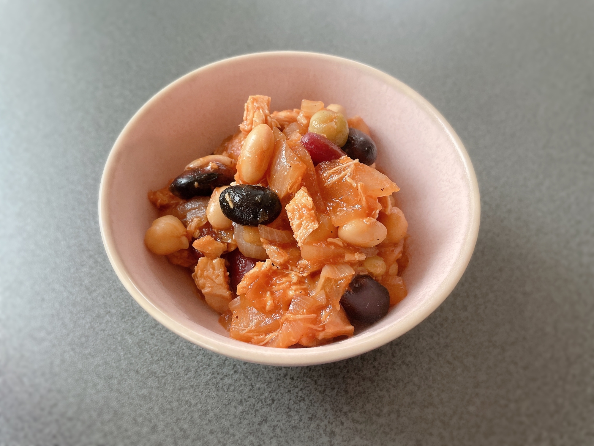 ノンオイル！ケチャップでチリコンカン