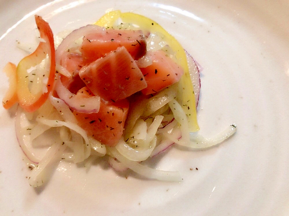 簡単!ロミロミサーモン