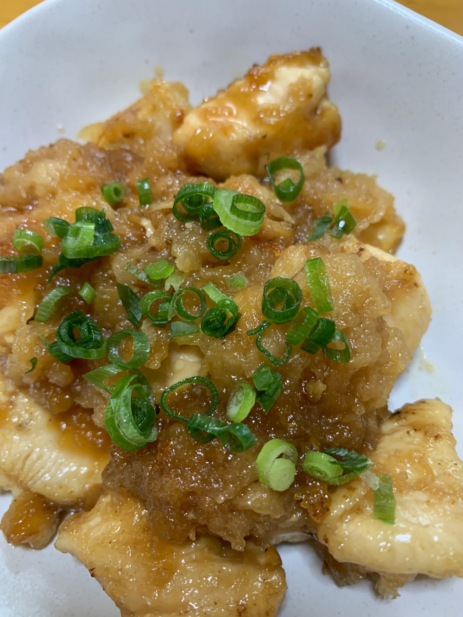 鶏胸肉と大根のおろし煮