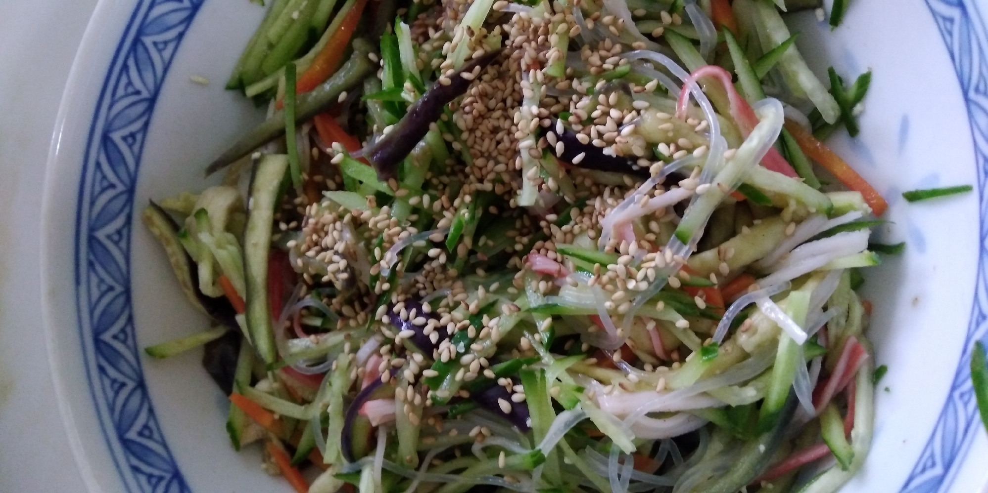 きゅうり なす はるさめのさっぱりサラダ レシピ 作り方 By まーまーまーさん 楽天レシピ きゅうり なす はるさめのさっぱりサラダ レシピ 作り方 By まーまーまーさん 楽天レシピ