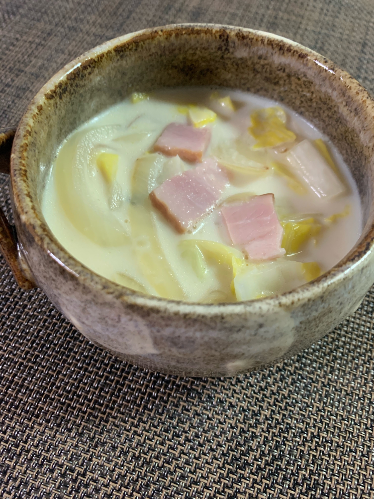 牛乳で簡単 野菜とベーコンのミルクスープ レシピ 作り方 By みみこ 楽天レシピ