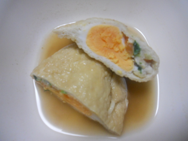 寿司揚げの玉子含め煮 レシピ 作り方 By Hope77 楽天レシピ