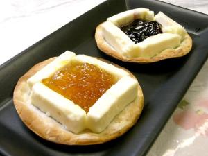 お子様のおやつやワインにも ひとくちスイーツピザ レシピ 作り方 By Mickey The Mouse 楽天レシピ