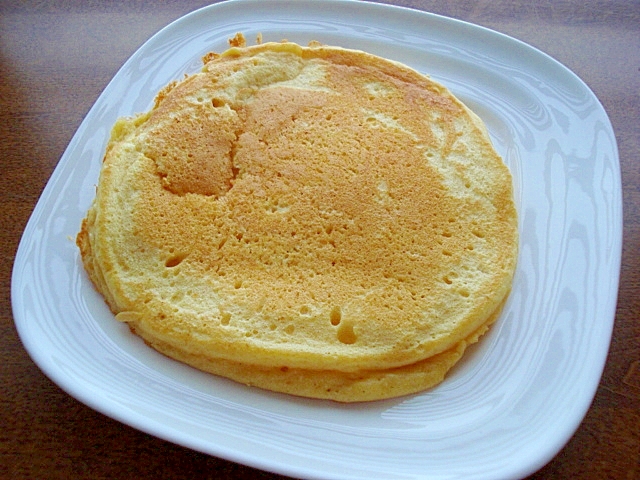 大豆粉でふわふわホットケーキ