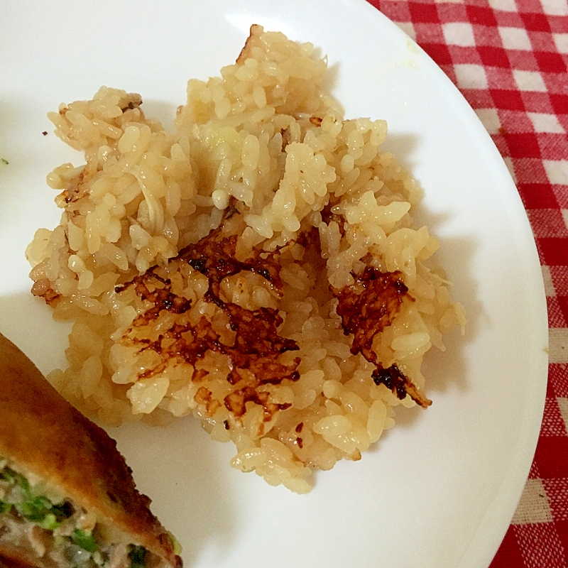 照り焼きチキンのたれで！炊き込みご飯★