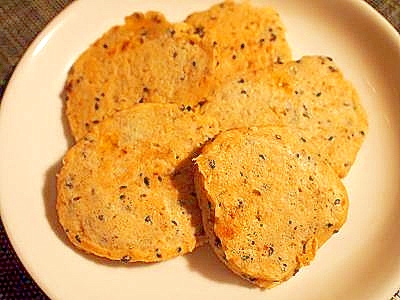 ランチに 胡麻とマーガリンでおからパンケーキ レシピ 作り方 By ブ 子 楽天レシピ