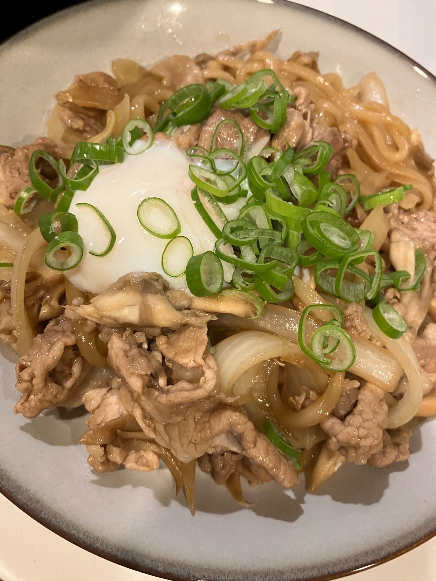 甘辛焼きうどん
