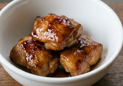 漬け込んで焼くだけ☆簡単照り焼きチキン