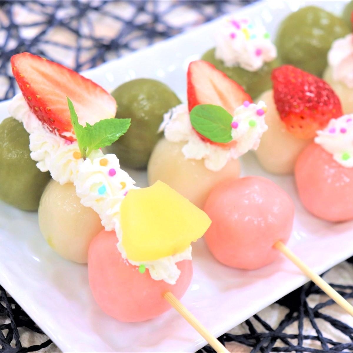 春色3色 デコ白玉
