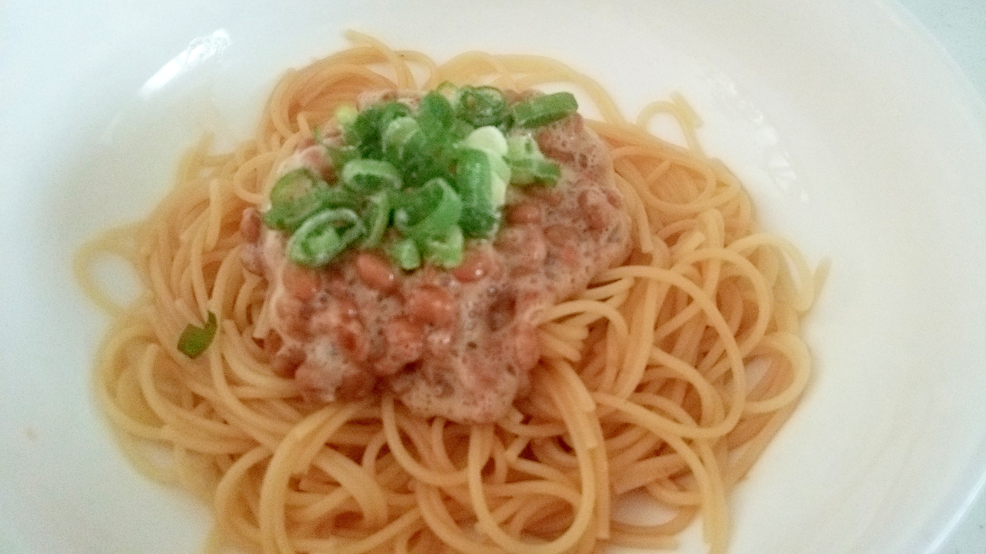 ☆彡包丁いらずで超簡単!納豆パスタ☆彡