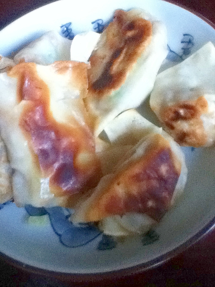 シュウマイ風☆焼き餃子アレンジ【玉ねぎ入り】