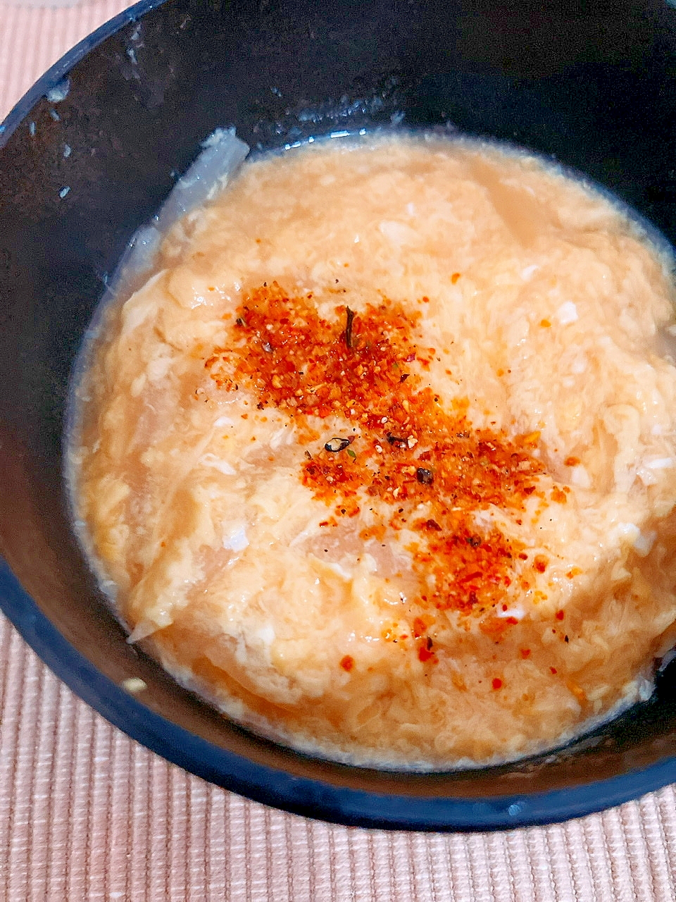 トロトロ♡お揚げと新玉ねぎのあんかけ素麺