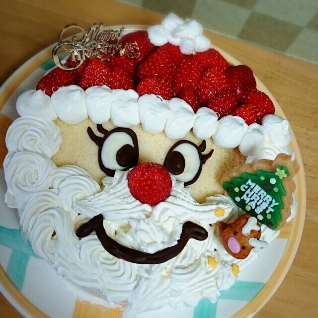 クリスマスホールケーキぼくのスマイル-