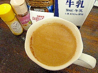 シナモンジンジャーミルクティコーヒー酒