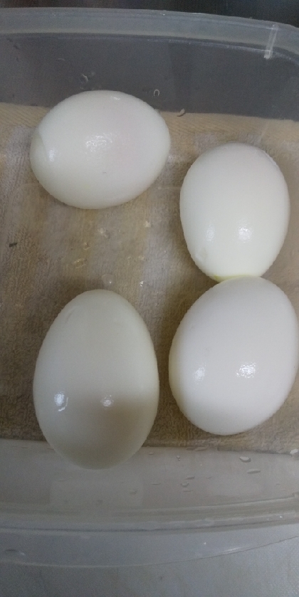 とろ～り半熟卵の作り方♪
