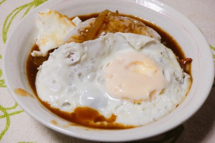 sweet♡さんハイサイ♪
いっぱい作ったので朝食は固焼きの目玉焼きトッピングにしました。
とても美味しかったです♪
ご馳走様でした。