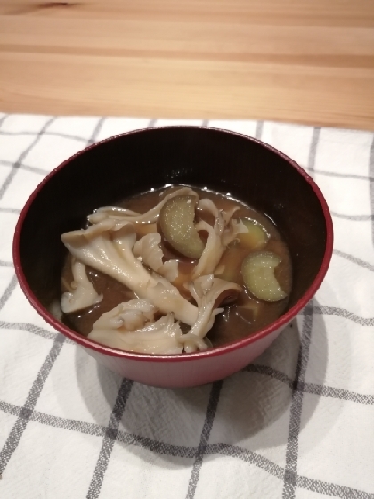 この組み合わせは初めてでしたが、とってもおいしかったです☆舞茸の食感がいいですね♪