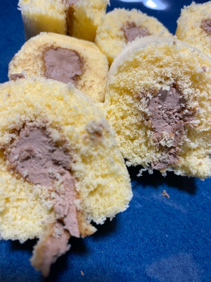 フワフワなのにしっかりなロールケーキ(別立て法)