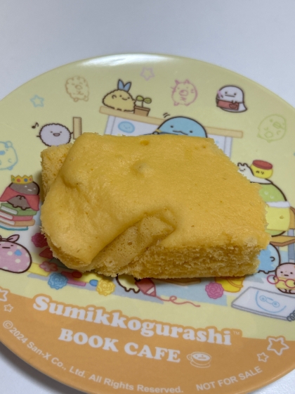 レンジで簡単♪米粉と卵の蒸しパン