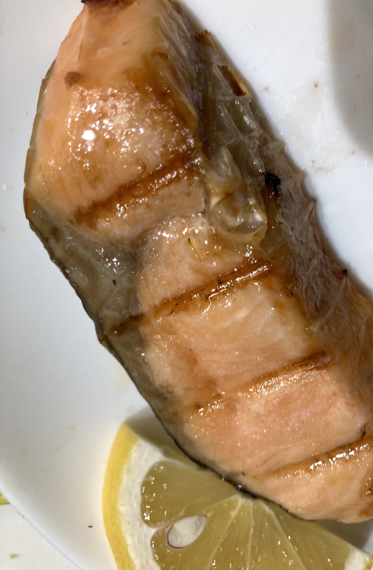 鮭のレモネード焼き