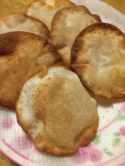 餃子の皮で　❤パリパリマヨペッパー❤