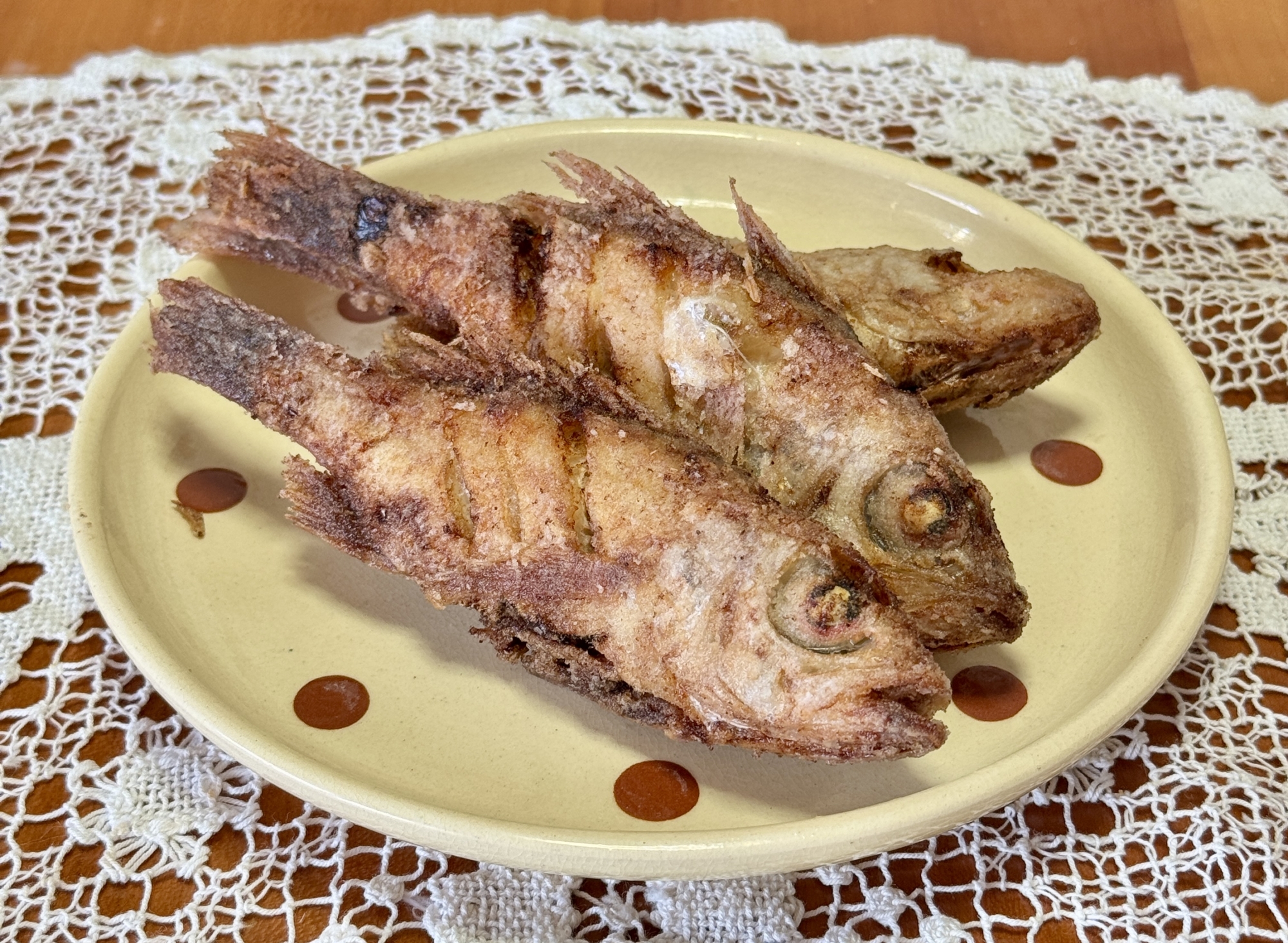 塩麹で3日間熟成させたアカムツの☆唐揚げ
