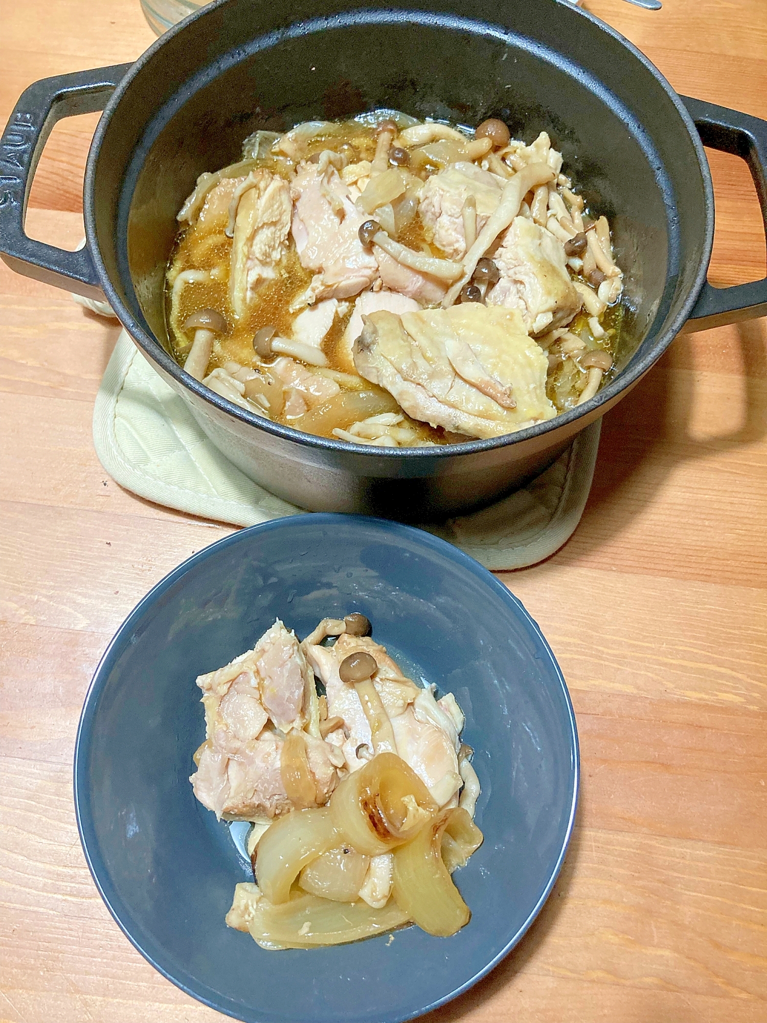 鶏肉と野菜の旨煮