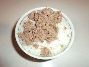 改善！子ども向けにさらにおいしくなったそぼろご飯