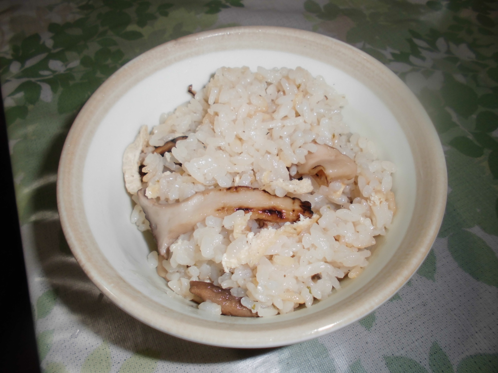 松茸風味のエリンギご飯