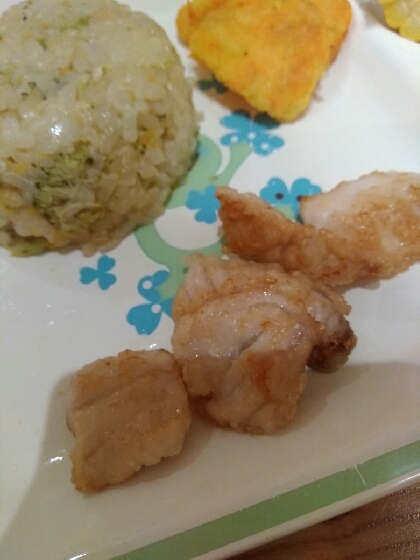 子供もぱくぱく手づかみで食べてくれました。お魚メニューに良いですね。ありがとうございました！